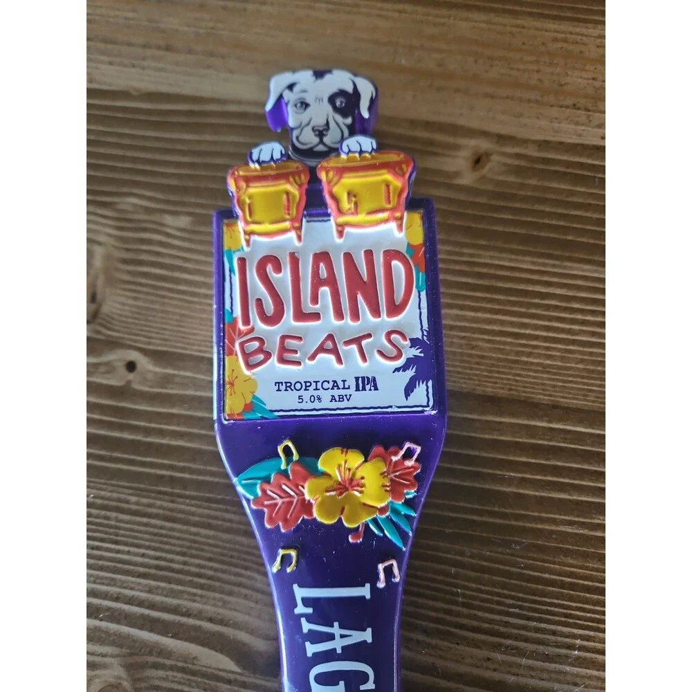 Lagunitas Island Beats 12” Beer Tap Handle